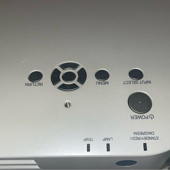 Panasonic PT AX-100U high definition projector with accessories. No remote. - Picture 6 of 16